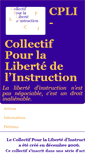 Mobile Screenshot of cpli.eu
