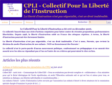 Tablet Screenshot of cpli.eu